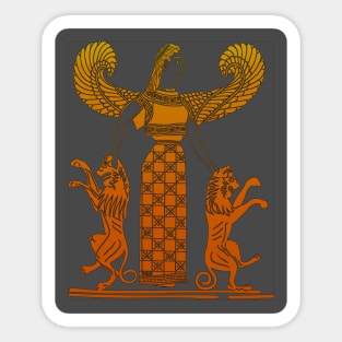 Artemis & the Lions Sticker